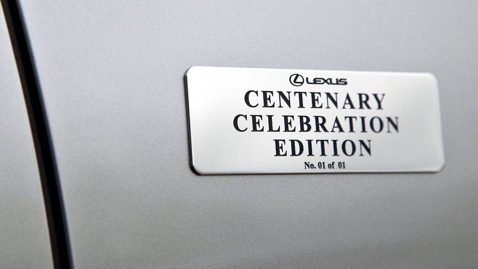 「16年」買「25輛」，Lexus為「百歲」超級VIP打造全球「唯一」LS 600h L Centenary Celebration Edition專屬紀念版！