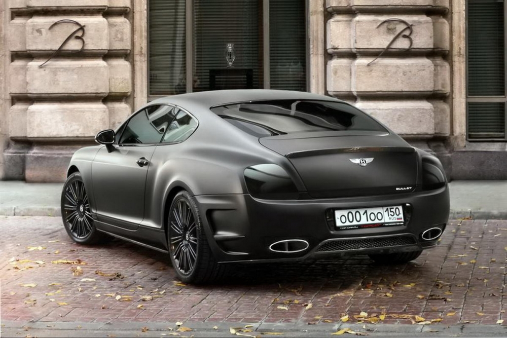 「黑到骨子裡了！」俄羅斯改裝大廠TopCar精心打造Bentley Continental GT