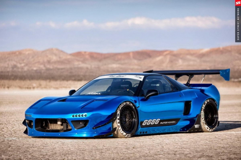 Honda NSX Mk.1『Rocket Bunny Kit+機械增壓』再現身！懾人殺氣未見消退......