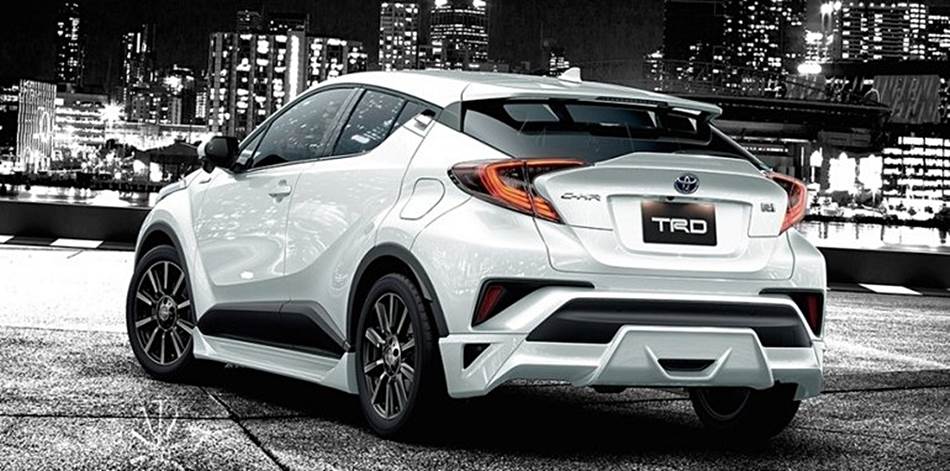 未演先轟動，東京改裝車展先改兩輛讓大家聞香一下！TRD Toyota C-HR Aggressive Style & Extreme Style