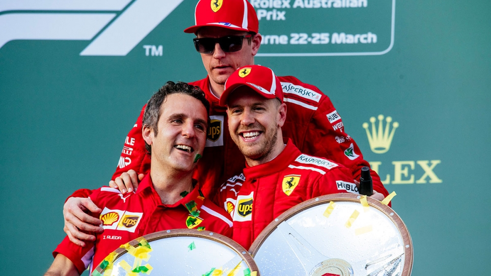 Vettel承認好運Ferrari仍及不上Mercedes