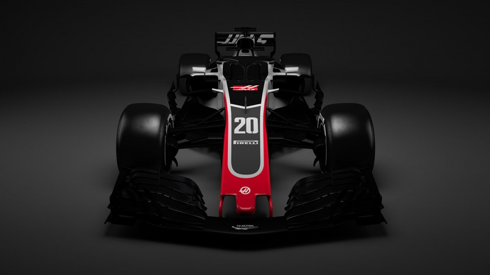 Haas車隊率先揭曉新車樣貌