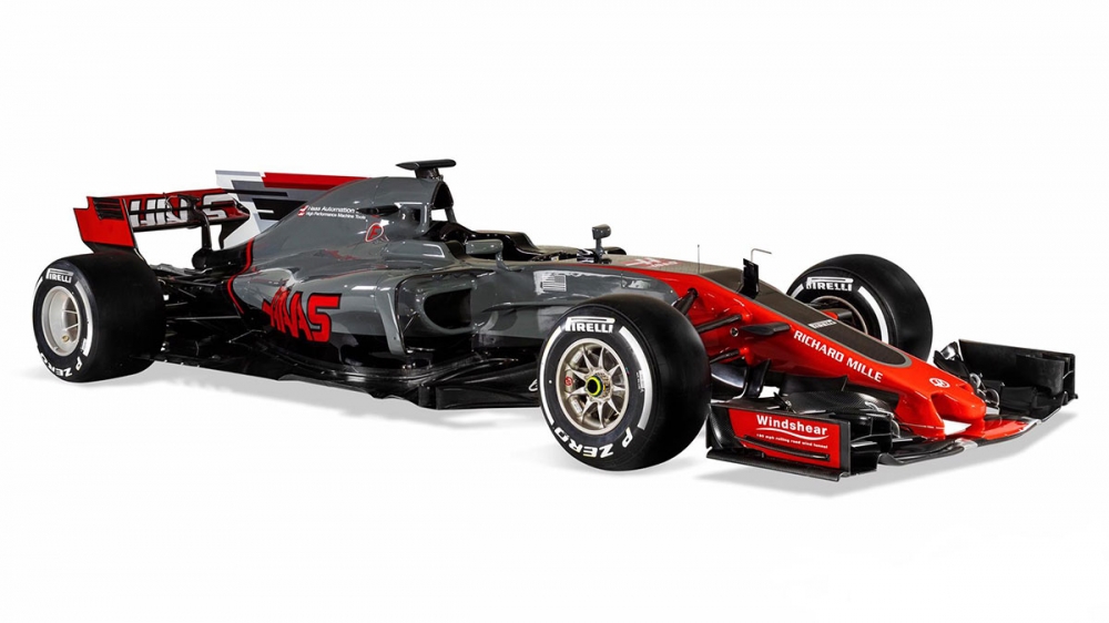 Haas車隊二代F1賽車週日正式露面