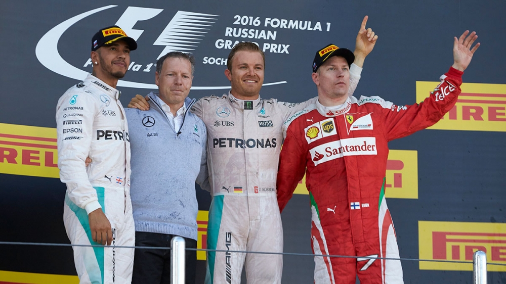 立於不敗之地Rosberg再勝俄羅斯GP