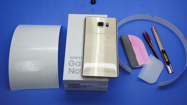 Samsung Galaxy Note 5 入手開箱! 《滿版保護貼+全機包膜》膜斯密碼實錄