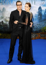 Angelina Jolie, Brad Pitt Stun at Maleficent Event With Son Maddox: Pictures