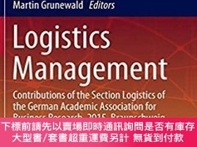 二手書博民逛書店英文原版罕見Logistics Management: Contributions of the Section