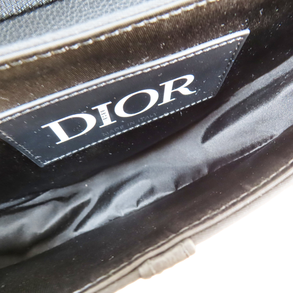 【二手名牌BRAND OFF】Dior 迪奧 黑色 尼龍 Sacai x Dior聯名 Saddle 單肩包 product thumbnail 5