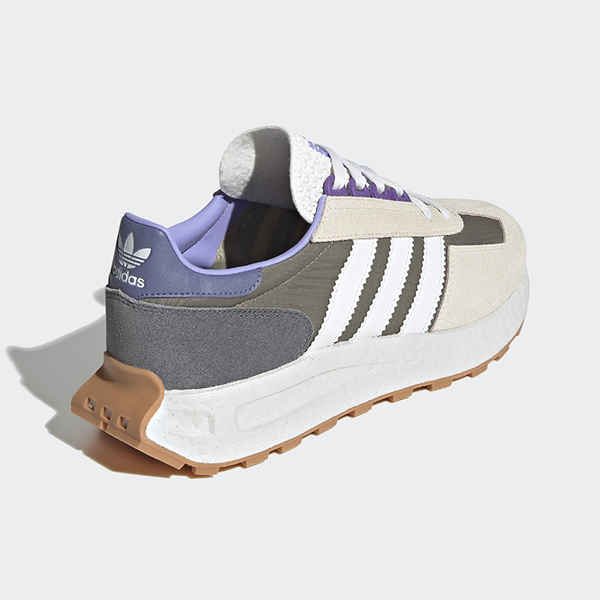 ADIDAS RETROPY E5 男鞋 女鞋 休閒 復古 Boost中底 麂皮 拼接 灰 紫【運動世界】GY1034 product thumbnail 4