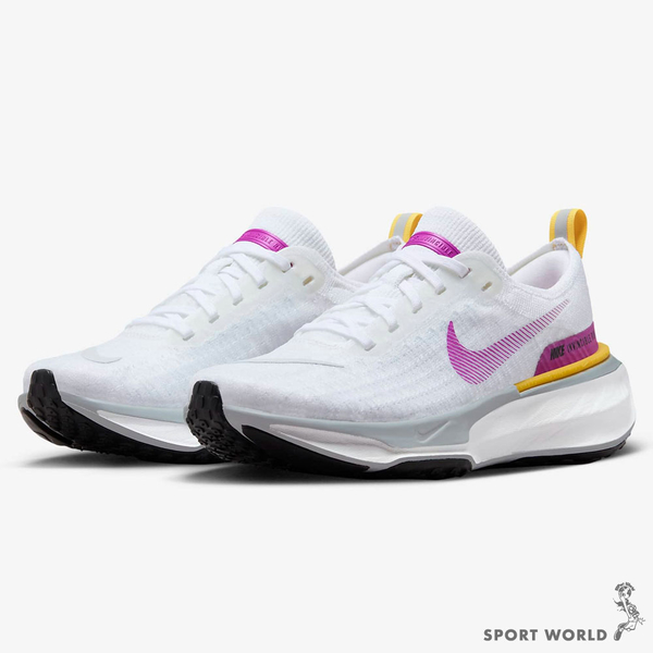 Nike 女鞋 慢跑鞋 ZoomX Invincible FK 3 白紫【運動世界】DR2660-101 product thumbnail 4