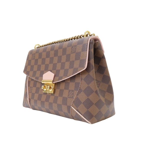 Louis Vuitton Caissa Clutch Damier Ebene Canvas N41597