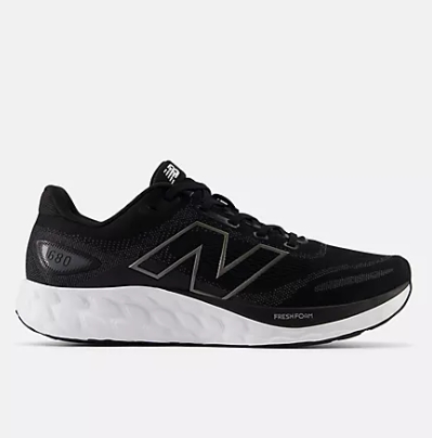 NEW BALANCE 680 男寬楦慢跑鞋 黑 KAORACER M680LK8