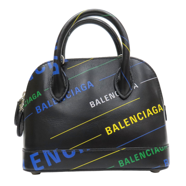 【二手名牌BRAND OFF】BALENCIAGA 巴黎世家 黑色 牛皮 Ville Top 两用包 550646 product thumbnail 2