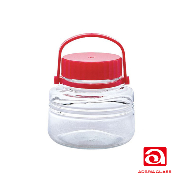 日本Aderia 梅酒玻璃罐 / 醃漬罐 (2L) 梅酒罐 玻璃罐 梅酒 罐 梅酒玻璃罐 日本製