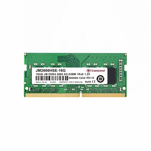 TRANSCEND 創見 DDR4 2666 16G 16GB NB 筆電記憶體 JM2666HSE-16G