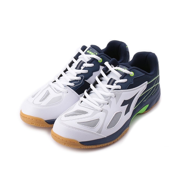 DIADORA 網線羽球鞋 白藍 DA71279 男鞋