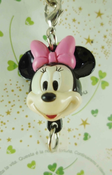 【震撼精品百貨】Micky Mouse_米奇/米妮 ~吊飾-米妮大頭風鈴 product thumbnail 2