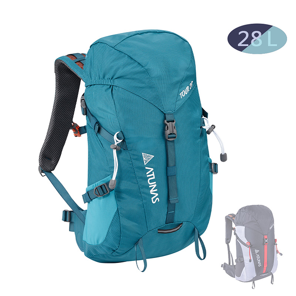 ATUNAS HIKE網架式透氣背包28L(A1BPEE03)(歐都納/後背包/雙肩包/登山健行包/防雨背包套)