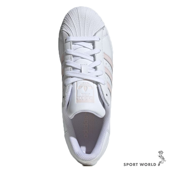 Adidas 休閒鞋 女鞋 皮革 貝殼頭 SUPERSTAR 白【運動世界】IE3001 product thumbnail 5