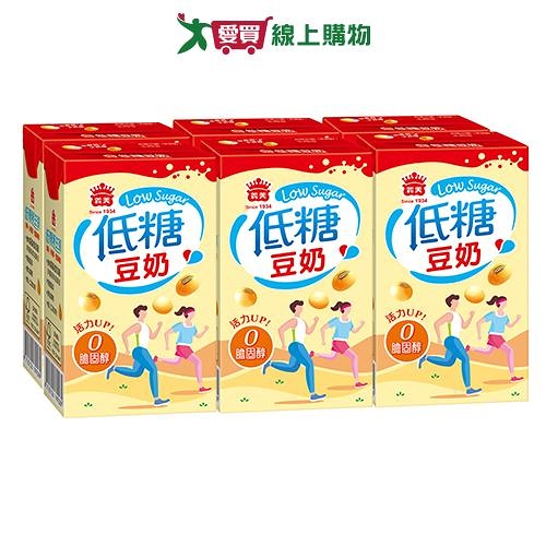 義美低糖豆奶250MLx6【愛買】