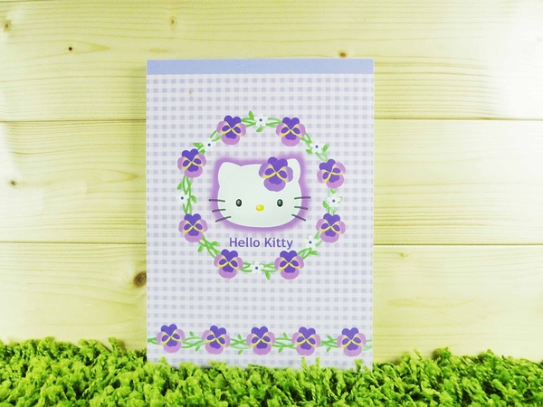 【震撼精品百貨】Hello Kitty 凱蒂貓~信紙~紫花【共1款】