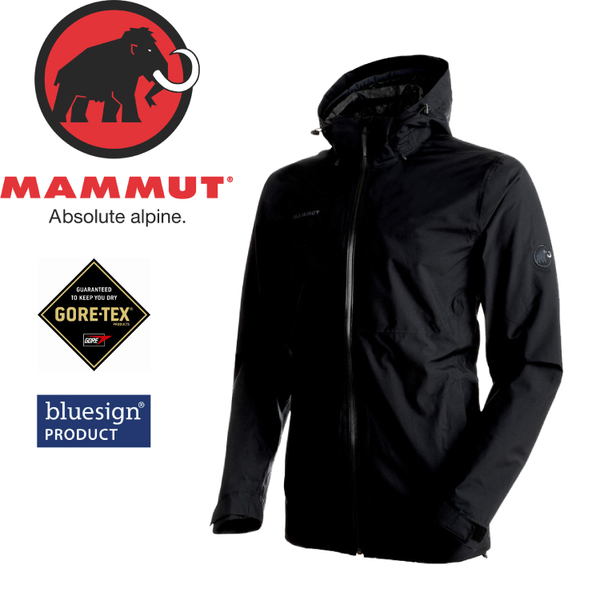 【MAMMUT Ayako Tour HS Jacket 男《黑》】1010-26050-0001/Gore-Tex/防水透氣/風雨衣/防水外套