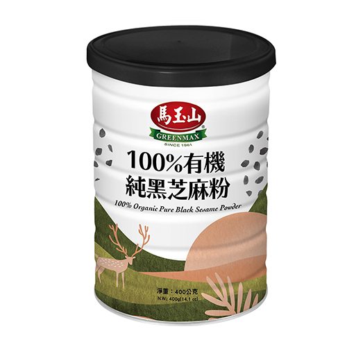 馬玉山100%有機純黑芝麻粉400G【愛買】 product thumbnail 2