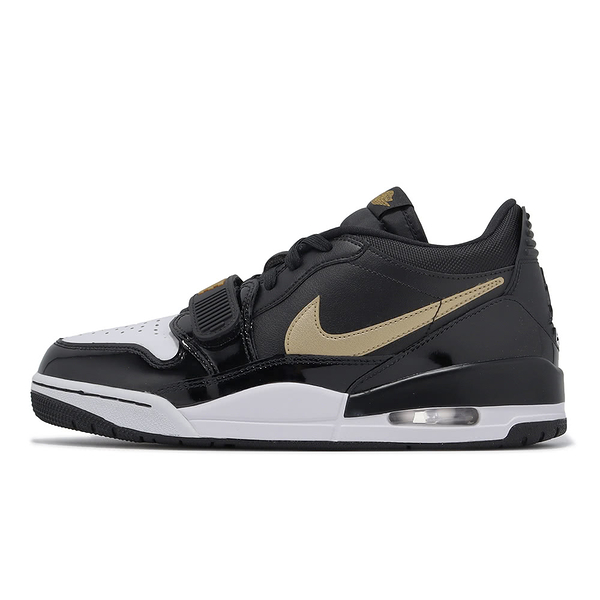 NIKE Air Jordan Legacy 312 Low 男籃球鞋 黑金亮皮 喬丹 KAORACER CD7069071