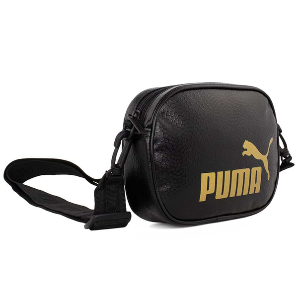 【現貨】PUMA Core Up 側背包 方包 小包 黑 金【運動世界】07830601 product thumbnail 3