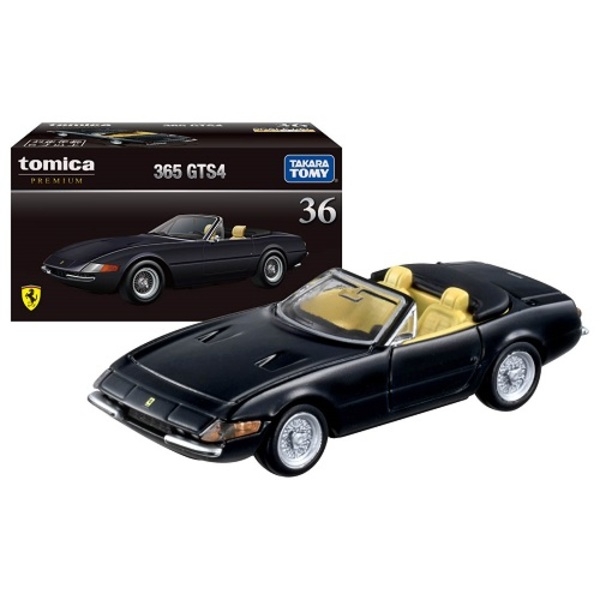 【震撼精品百貨】多美_TOMICA~日本TOMICA PRUMIEM No.036 法拉利365 GTS4-黑#14937 product thumbnail 5