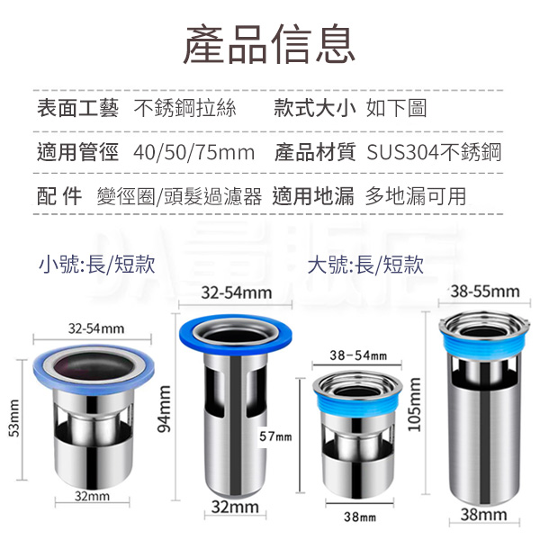 地漏蓋 過濾網 按壓式水槽濾網 排水孔過濾 矽膠地漏 過濾塞 水槽塞 防堵塞 防蟲防臭 顏色隨機 product thumbnail 9