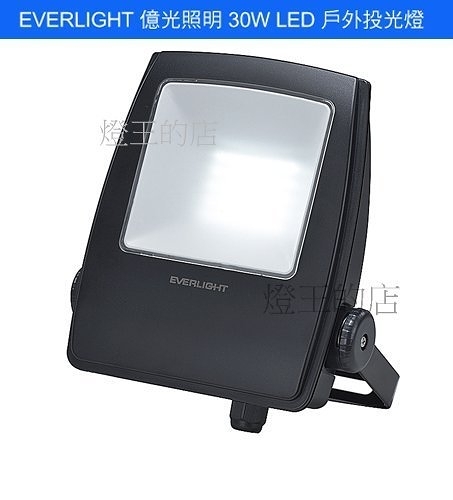 【燈王的店】億光 星宇 戶外防水 led 30w 投射燈 全電壓 (白光/黃光) fap-30w