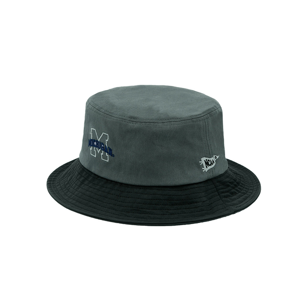 NCAA 漁夫帽 密西根 黑灰 刺繡 復古 帽子 7325188310