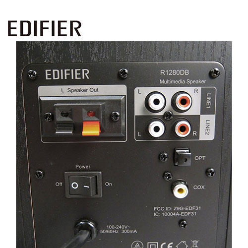漫步者 EDIFIER R1280DB 2.0 聲道藍牙喇叭 (木紋色) 全新品原廠保固