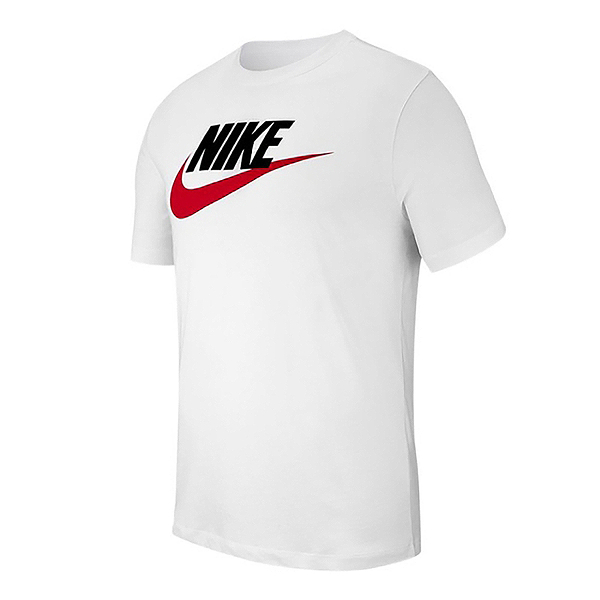 NIKE AS M NSW TEE ICON FUTURA 男 短袖 運動 短T 大勾 經典 百搭 白 AR5005-100