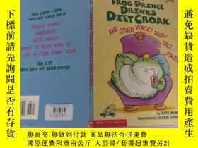 二手書博民逛書店the罕見frog prince drinks diet croak 青蛙王子喝無糖餅幹Y200392