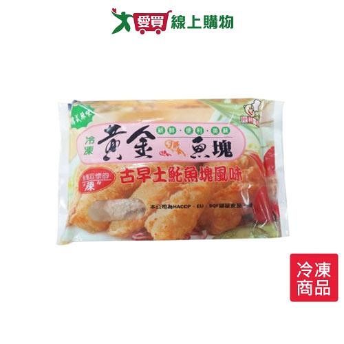 便利小館黃金魚塊-韓式辣味300G/包【愛買冷凍】