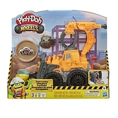 【Play-Doh 培樂多】HE9226 車輪系列 - 挖土工程機