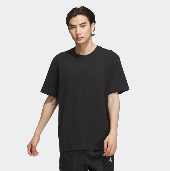 Adidas ST GF GFX TEE 男款 黑色 圓領短袖上衣 IA8129【KAORACER】