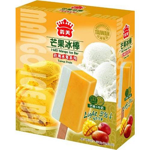 義美芒果牛奶雙色冰棒87.5GX5支【愛買冷凍】 product thumbnail 2