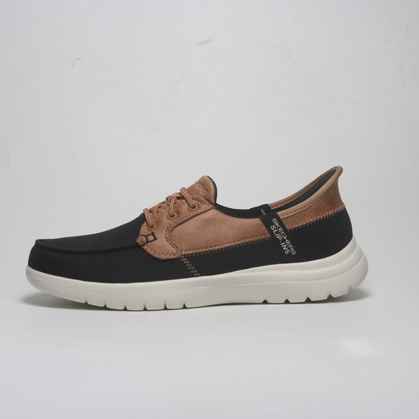 SKECHERS 休閒鞋 ON THE GO FLEX 黑色 瞬穿 帆船鞋 女 136536BKW product thumbnail 4