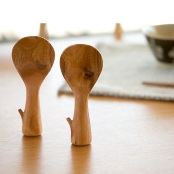 木質站立飯匙 飯匙 飯勺 日式飯勺 立式飯匙 木質餐具 湯匙 耐熱 不變形 天然木材 飯勺 飯匙