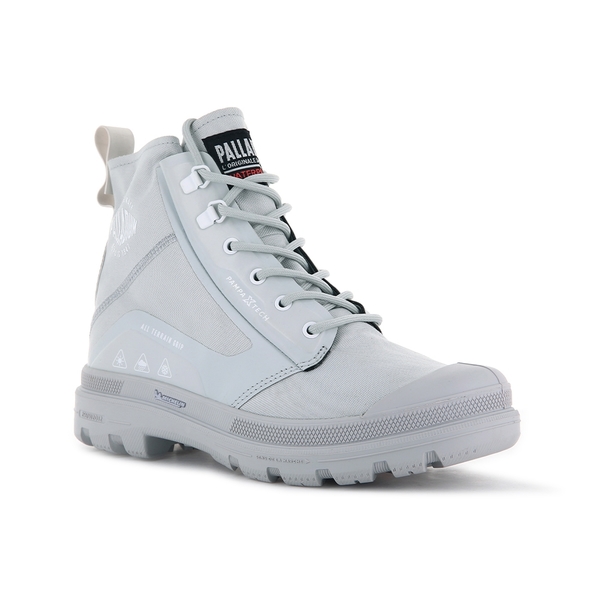 PALLADIUM PAMPA X TECH WP+ 男 防水靴 米其林聯名 橘標 石灰 07040069 product thumbnail 4