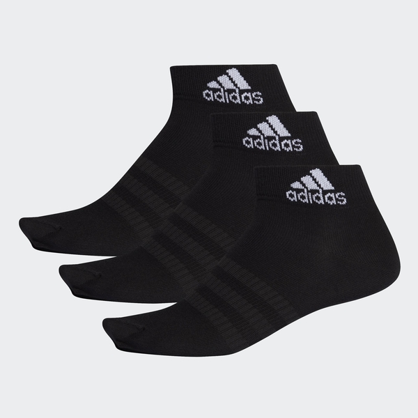 Adidas 襪子 短襪 腳踝襪 薄款 2組(3入組) 白/黑【運動世界】DZ9435/DZ9436 product thumbnail 4