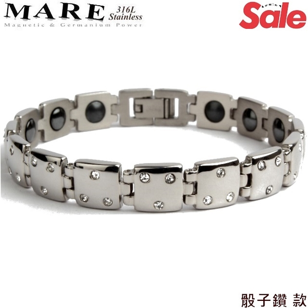 【MARE-316L白鋼】系列：骰子鑽 款