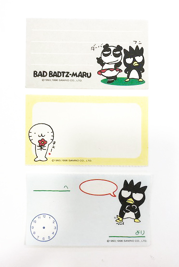 【震撼精品百貨】Bad Badtz-maru_酷企鵝~便條-三款