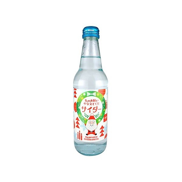 日本木村 聖誕祈願汽水(340ml) 【小三美日】※限宅配／禁空運 DS010979