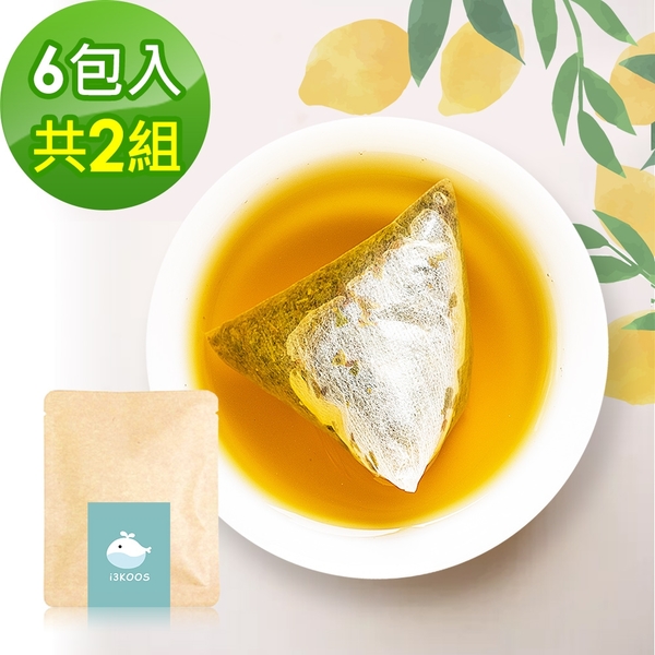 i3KOOS-金萱檸香綠茶(可冷泡)-隨享包2組(6包入)