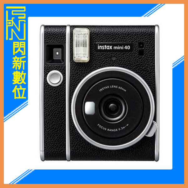 送空白底片40張~ FUJIFILM MINI 40 拍立得 相機(Mini40 公司貨)