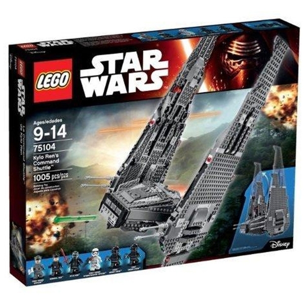 LEGO 樂高 星戰系列 Kylo Ren's Command Shuttle 凱羅忍指揮艦 75104